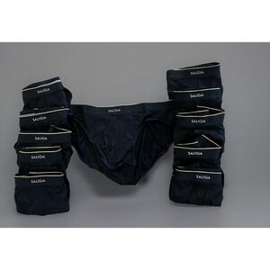 Brand New Saligia Underwear LOT Men's Black Briefs Size XXL All 11 Included!